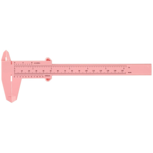Double Scale Measuring Ruler Eyebrow Caliper Gauge Ruler for Eyebrow Makeup Accessory