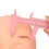 Double Scale Measuring Ruler Eyebrow Caliper Gauge Ruler for Eyebrow Makeup Accessory 3