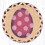 LC-873Lilla Egg Rund Stor Brikke 18x18 cm 1