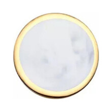 Sottobicchieri con inserto in ceramica effetto marmo - Sottobicchieri artigianali in marmo bianco per bevande, bibite e bicchieri da vino/bar
