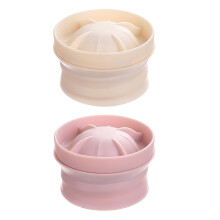 Lot de 2 emporte-pièces, tranche-citron, petits emporte-pièces de formes variées, râpe à légumes, mini outil rotatif en plastique pour fruits