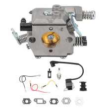 Wartungsset mit Vergaser für Stihl Kettensägen, inklusive Luftfilter, Kraftstoffleitung, Zündkerze und Zündspule, passend für MS250, MS230,