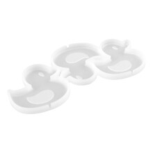 Molde de silicona para piruletas de chocolate, queso coral y frutas con forma de hoja de arce y calabaza.