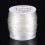 Snáithe Criostail Leaisteacha le Snáithe Síneadh Babhta Glan 0.8mm thart ar 109.36 slat (100m) / rolla 6