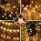 ZOELNIC50LED Φωτιστικά σε σειρά Twinkle Star Fairy, Εξωτερικού Χώρου, Ηλιακά Τροφοδοτούμενα, 6
