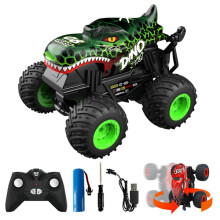 Coche teledirigido, camión monstruo tiburón de 2,4 GHz para niños, regalo de Navidad, 100% nuevo B