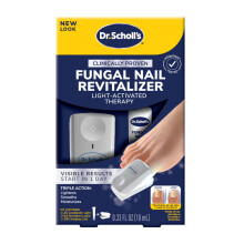 Dr. Scholl's svampedræbende neglebehandlingssæt med LED-lysaktiveret terapi, 1 sæt