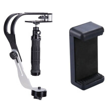 Digitalkamerastabilisator Aluminiumslegering Roterende Justerbart Kameratilbehør SLR-stabilisator for SLR DV