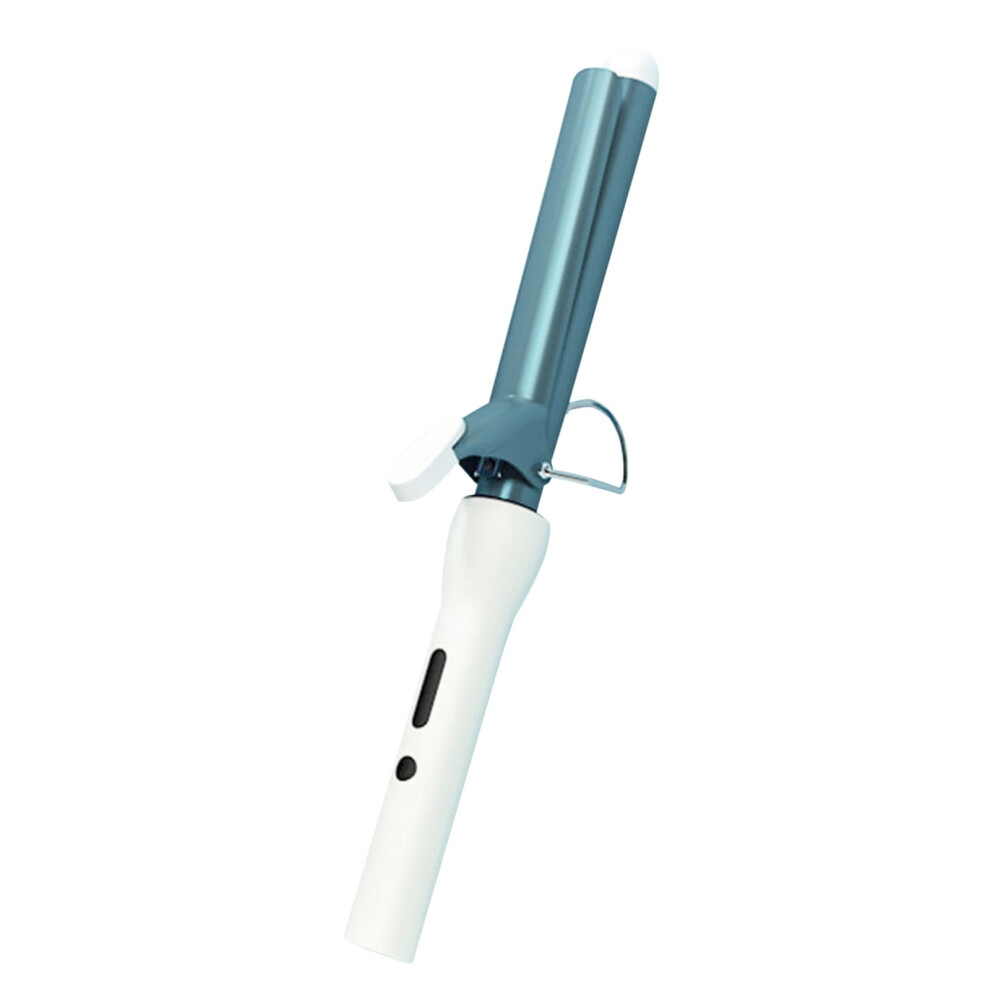 Green Natural Curls Hair Curler Wand, Negative Ion Straightener & Fast Heating Crimper, Compatible With All Hair Types