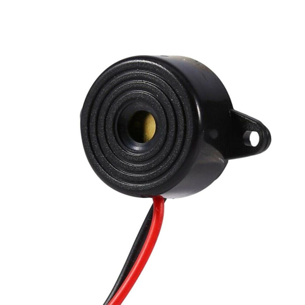 Likem Dc 3-24V Electronic Buzzer Small Enclosed Piezo Electric Beeper With Wires 9340258048593