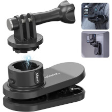 Ryggsekkfeste for GoPro, Go Quick II magnetisk sugeklemmefeste hurtigutløsende skulderstroppholder