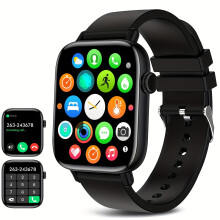 Smartwatch da donna (Rispondi/Effettua chiamate) Compatibile con iPhone/Android - Schermo HD da 1,9", Monitoraggio del sonno, Contapassi, Calorie,