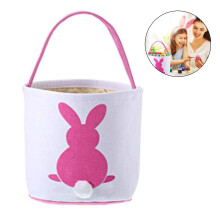 Sacchetti per bambini per Pasqua 2024, simpatici sacchetti per caramelle, decorazione per feste di compleanno, rosa