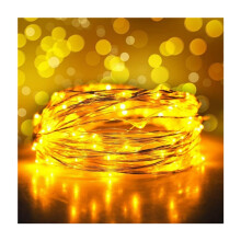 Guirlande lumineuse féérique Pretty Comy USB2M5M10M20M20TO200 LED en fil de cuivre, 8 modes d'éclairage, idéale pour les mariages, Noël et