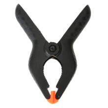 10 stuks doe-het-zelfgereedschap, plastic nylon klemmen voor houtbewerking en hobby's, veer, zwart
