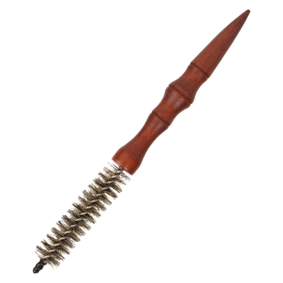 Small Round Hair Brush for Short Hair Blow Drying, Precision Curl Styling, Travel Size