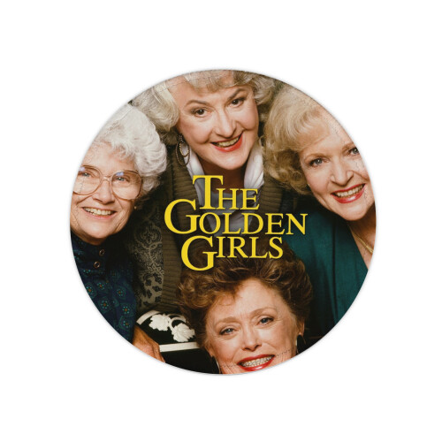 Το Golden Girls Mouse pad για βρώμικο αντιολισθητικό μαξιλαράκι καρπού, στρογγυλό