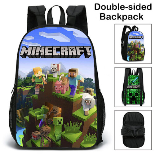 2022Nový oboustranný batoh Minecraft 1