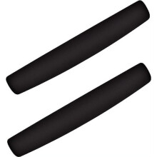 2 almohadillas de silicona para reposamuñecas de teclado: antideslizantes, duraderas y cómodas para escribir con facilidad y aliviar el dolor,