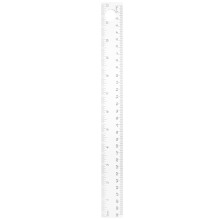 10St Plastic Liniaal Met Vergrootglas En Precieze
