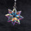 Snowflake Crystal Car Hanging Decoration Bunt 6