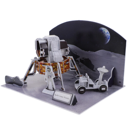 Ensemble De Spatial 3D En Papier Pour Enfants
