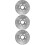 3Pièces Disques Argent Durables Compatible Cyclisme 10