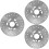 3Pièces Disques Argent Durables Compatible Cyclisme 8