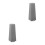 2Pièces Colonne Pour En PP Clair, Durable Stable 7