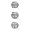 3Pièces Kit Réparation Tweeter Titane Son Pour Audio 8