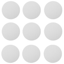 100Pièces Papier De Cuisson Pizza Beige En Carton Ondulé Absorbant