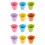 12Pièces Mini Seaux Métalliques Pour , Fleurs Organisation 6
