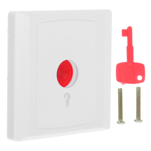 Ensemble Bouton D'Urgence Mural Clé De Réinitialisation