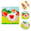 Ensemble Bois Animaux Croissance Jeu Éducatif Cadeau 7