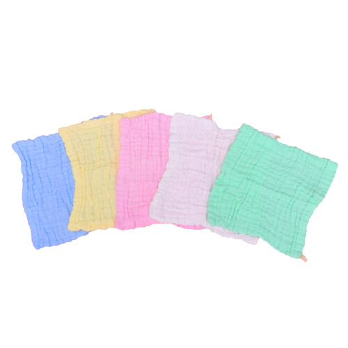 5Pièces Petites Serviettes Visage Pur Usage