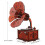 Ensemble Gramophone 3D En Bois À Monter Pour Enfants 3