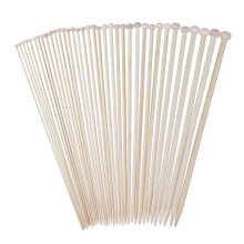 36Pièces Kit Aiguilles Bambou Tricot Droit Khaki, Résistant