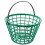 1Pièces Seau Nylon Vert Avec Pour De Golf Durable 9