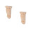 2 X Console En Bois Sculpté 4