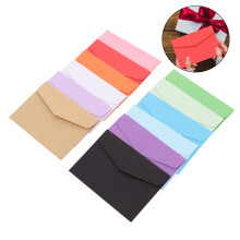 120Pièces Enveloppes Mini En Multicolores Idéales Pour Cadeau