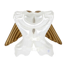 1Pièces Maillot Gonflable Enfant En PVC Blanc Confort Et Sécurité