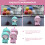 4Pièces Ornements Mignon PVC Décor Tableau Bord 9