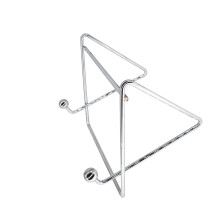 1Pièces Étagère Acier Multifonction Argentée Rangement Cuisine
