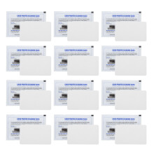 12Pièces Cartes De Maintenance PVC Pour Scanners Machines Pos