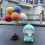 4Pièces Ornements Mignon PVC Décor Tableau Bord 4