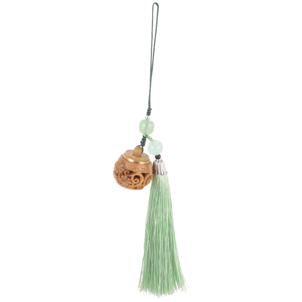 4Pcs Sachet Tassel Pendant Tassel Pendant Cheongsam Wood 3622894360977