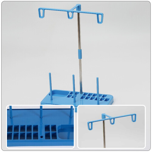 ensemble supports cônes universels fil bleu ciel 2