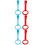 6 Pcs Pull Ring Hanging Toy For Infant Toddler 10