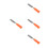 4Pièces Outils Démontage Grip Golf Orange Acier 7