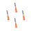 4Pièces Outils Démontage Grip Golf Orange Acier 8